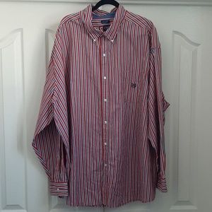 Striped button up shirt